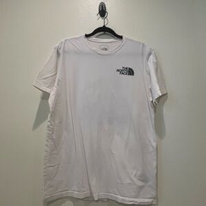 The North Face White Short Sleeve Tee Essential Crew